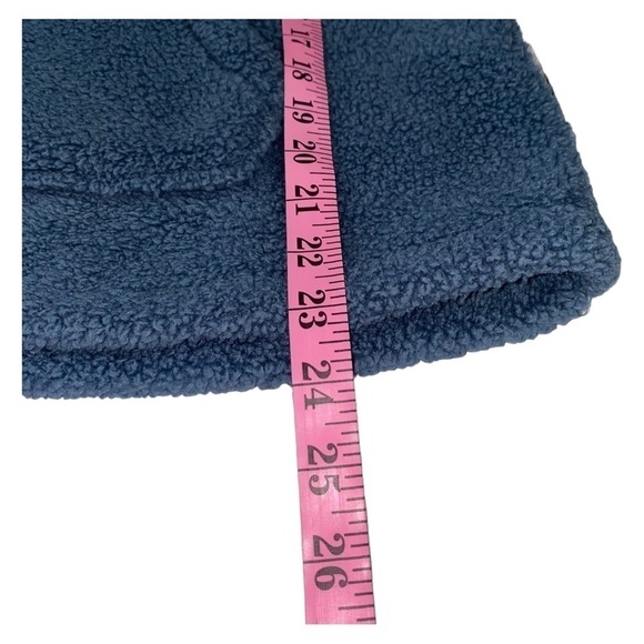 Koolaburra UGG Soft Brushed Back Sherpa Hoodie Coast Blue XS - Picture 5 of 7